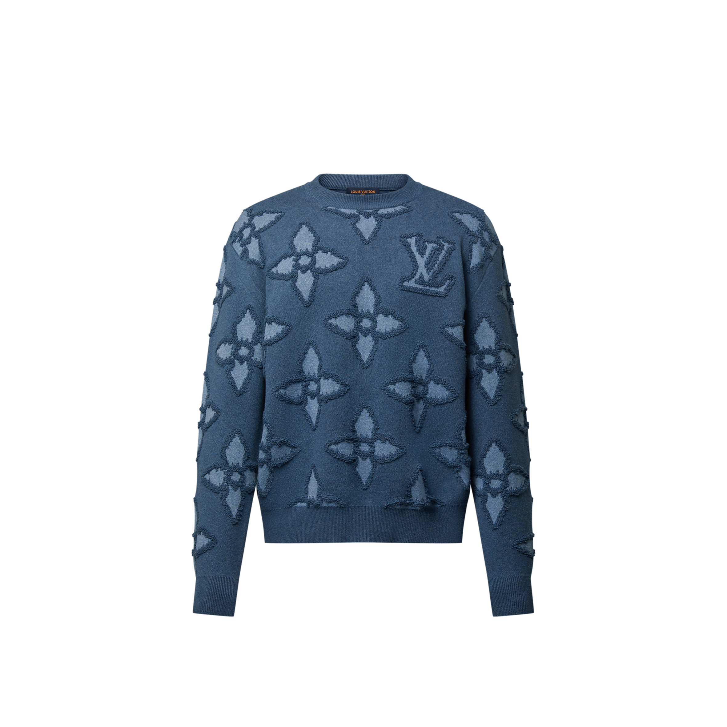 LOUIS VUITTON SUÉTER DE ALGODÃO TEXTURIZADO 1AGJRF